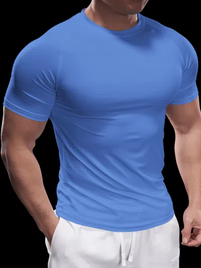 Fioboc Performancepro Active Crew Neck Tee In Blue