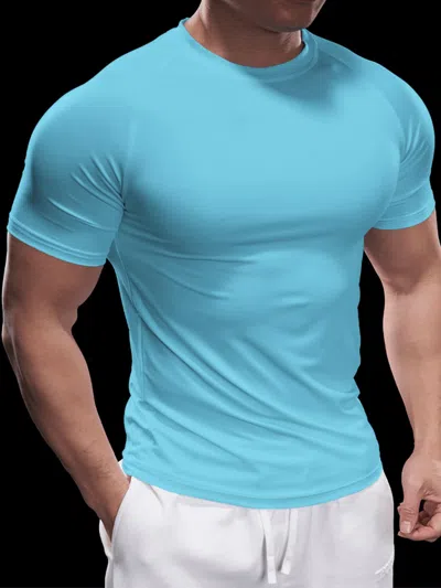 Fioboc Performancepro Active Crew Neck Tee In Blue