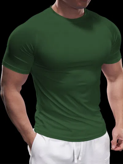 Fioboc Performancepro Active Crew Neck Tee In Green