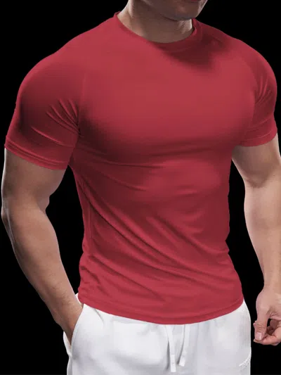 Fioboc Performancepro Active Crew Neck Tee In Red