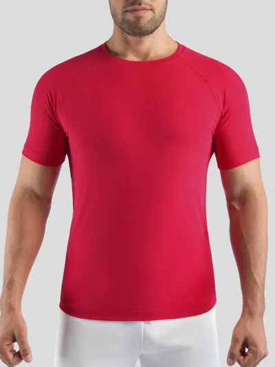 Fioboc Performancepro Active Crew Neck Tee In Red