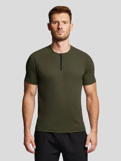 Fioboc Performancepro Active Quarter Zip Short Sleeve Tee In Multi
