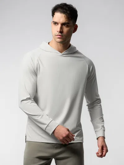 Fioboc Smoothblend Split Hem Hoodie In Gray