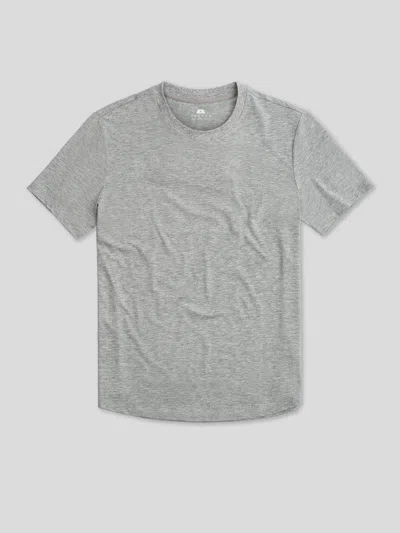 Fioboc Staycool 2.0 Classic Fit Curve-hem Tee In Gray