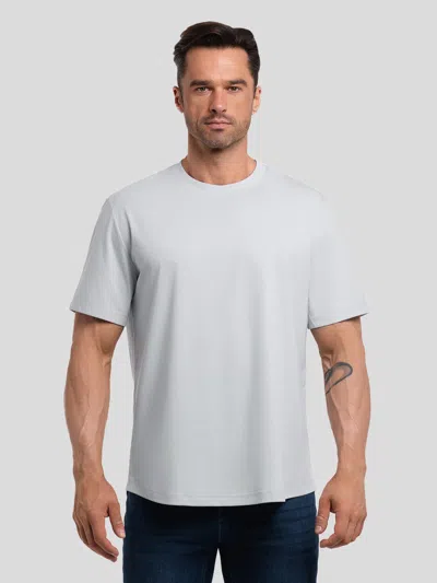 Fioboc Staycool 2.0 Classic Fit Curve-hem Tee In Gray