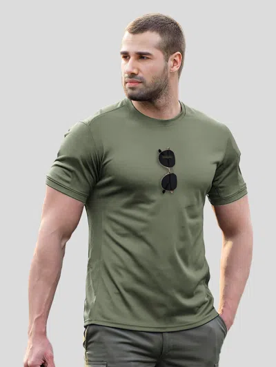 Fioboc Staycool 2.0 Crew Neck Tee In Gray