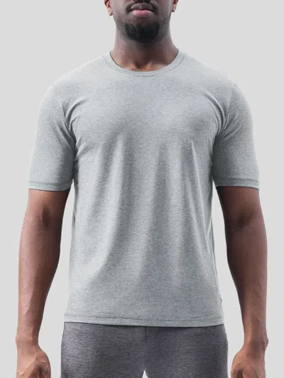 Fioboc Velou Crew Neck Tee In Gray