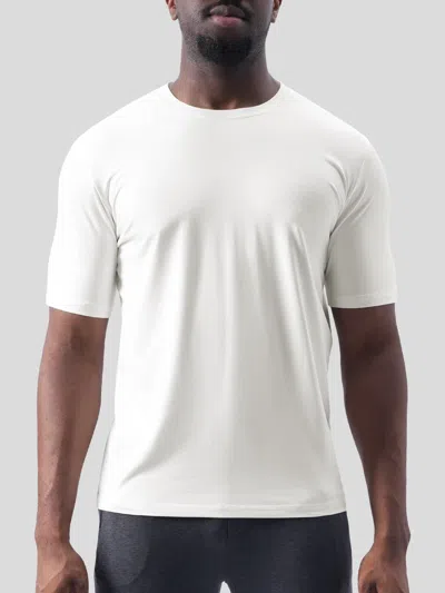 Fioboc Velou Crew Neck Tee In White