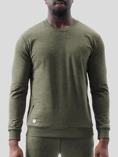 Fioboc Velou Long Sleeve Tee In Green