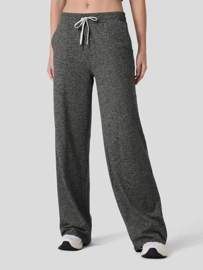 Fioboc Velou Wide Leg Pant In Gray