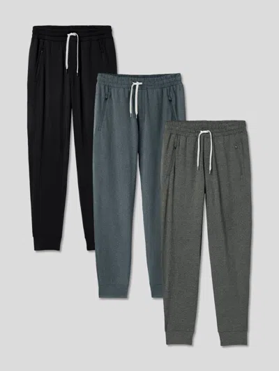 Fioboc Velou Zipper Pocket Jogger 3-pack