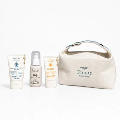 Fiolas Grey Summer Ritual Set With Bag