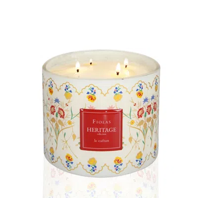 Fiolas Le Caftan Candle In White