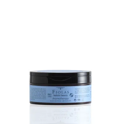 Fiolas Neutrals Aromatherapy Replenishing Body Butter In Black