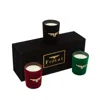 Fiolas New Year Wish Candles In Black/brown/green/orange/red/white/yellow