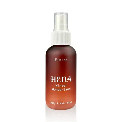 Fiolas Red Hena Winter Wonderland Body And Hair Mist