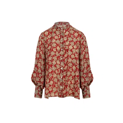 Fiolas Women's Brown Flor Shirt