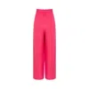 Fiolas Women's Pink / Purple Iris Pink Trousers In Pink/purple