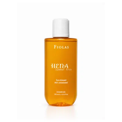 Fiolas Yellow Hena Summer Kiss Shower Gel