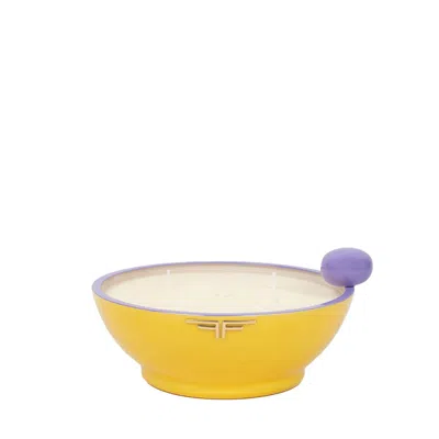 Fiolas Yellow / Orange Jupiter Candle In Yellow/orange