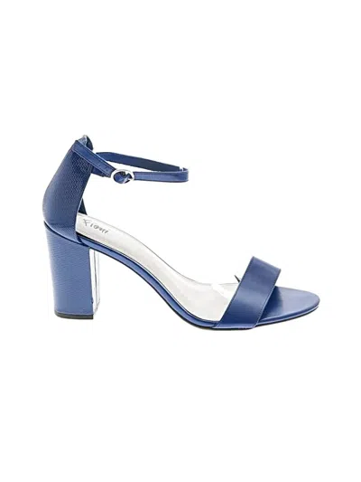 Pre-owned Fioni Sandals In Blue