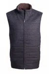 Fiore Di Napoli Alpaca-wool Vest In Gray