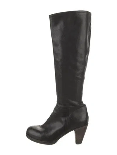 Pre-owned Fiorentini + Baker Leather Boots In Black