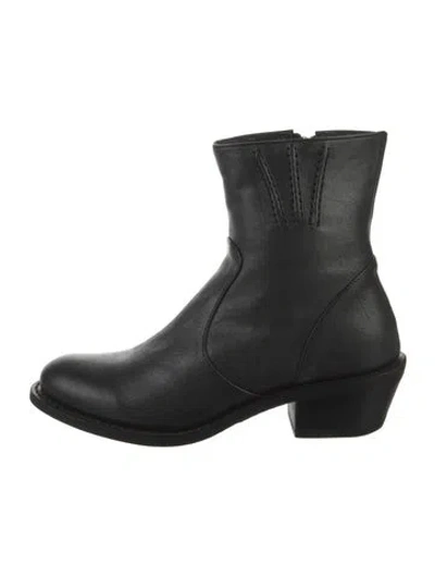 Pre-owned Fiorentini + Baker Leather Boots In Black