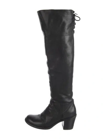 Pre-owned Fiorentini + Baker Leather Boots In Black