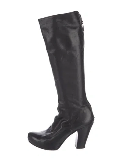 Pre-owned Fiorentini + Baker Leather Boots In Black