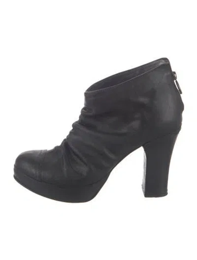Pre-owned Fiorentini + Baker Leather Boots In Black