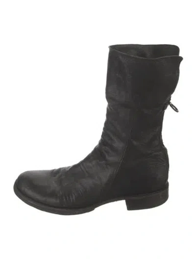 Pre-owned Fiorentini + Baker Leather Boots In Black
