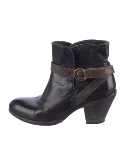 Pre-owned Fiorentini + Baker Leather Boots In Blue