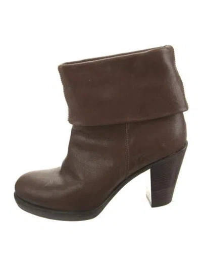 Pre-owned Fiorentini + Baker Leather Boots In Brown