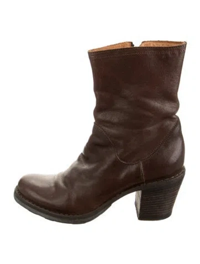 Pre-owned Fiorentini + Baker Leather Boots In Brown