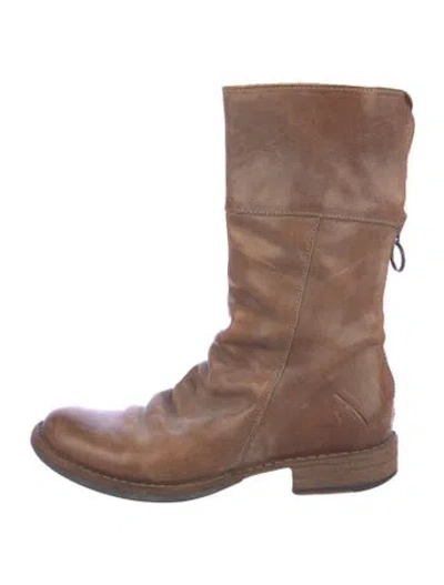Pre-owned Fiorentini + Baker Leather Boots In Brown