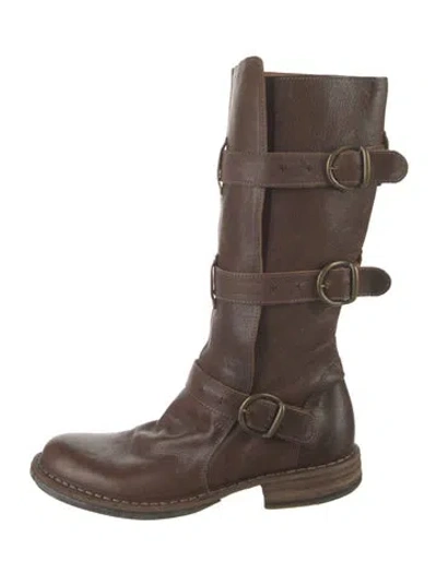 Pre-owned Fiorentini + Baker Leather Boots In Brown