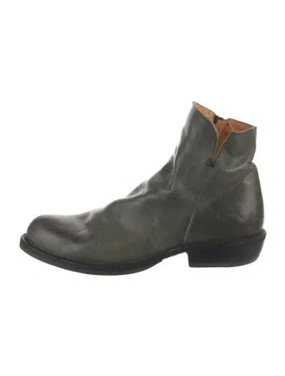 Pre-owned Fiorentini + Baker Leather Boots In Green