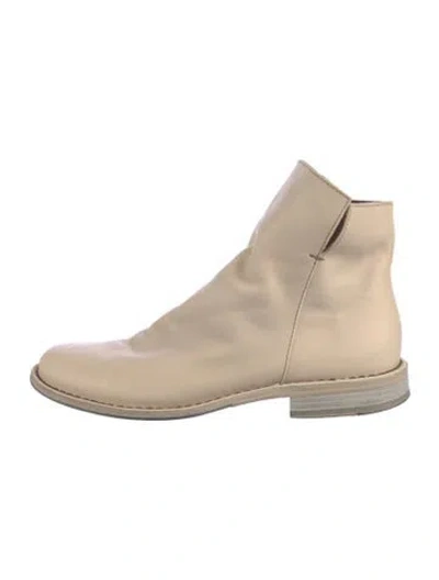 Pre-owned Fiorentini + Baker Leather Boots In Neutrals