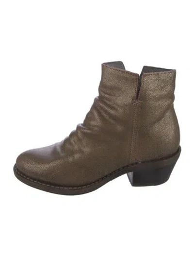 Pre-owned Fiorentini + Baker Leather Combat Boots In Brown