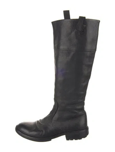 Pre-owned Fiorentini + Baker Leather Riding Boots In Blue