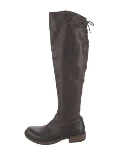 Pre-owned Fiorentini + Baker Leather Riding Boots In Brown