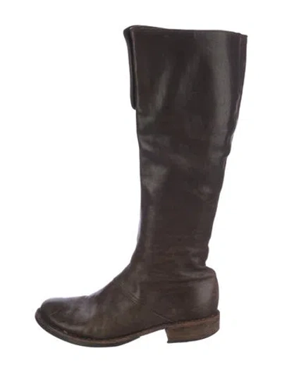 Pre-owned Fiorentini + Baker Leather Riding Boots In Brown
