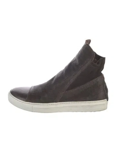 Pre-owned Fiorentini + Baker Leather Sneakers In Brown