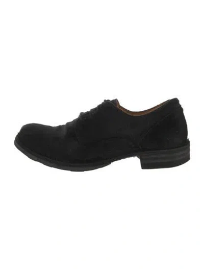 Pre-owned Fiorentini + Baker Ponyhair Oxfords In Black