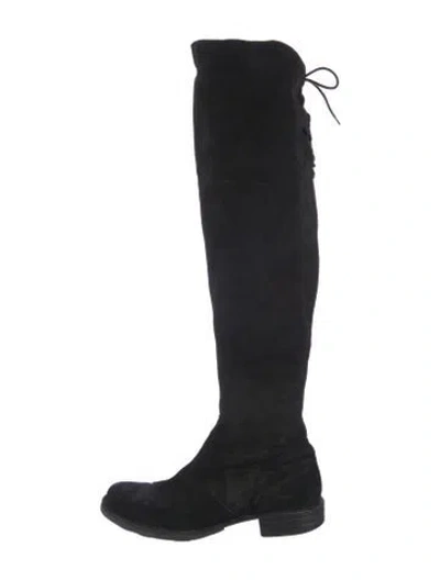 Pre-owned Fiorentini + Baker Suede Boots In Black