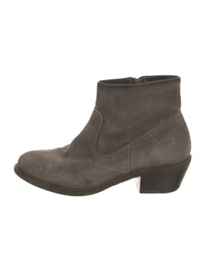 Pre-owned Fiorentini + Baker Suede Boots In Neutral