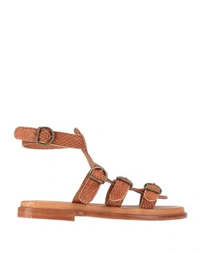 Fiorentini + Baker Fiorentini+baker Woman Sandals Tan Size 7 Leather In Brown