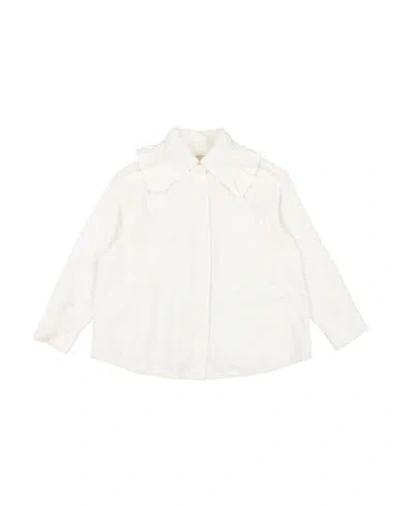 Fiorile Babies'  Toddler Girl Shirt White Size 4 Cotton