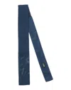 Fiorio Man Ties & Bow Ties Midnight Blue Size - Silk In Blue
